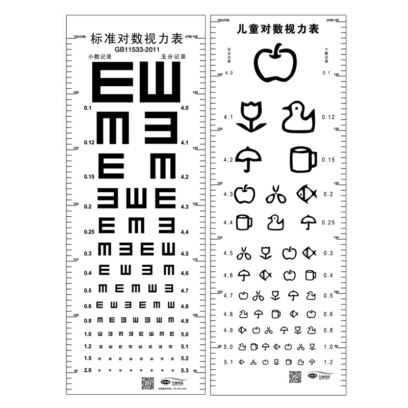 电脑上测视力