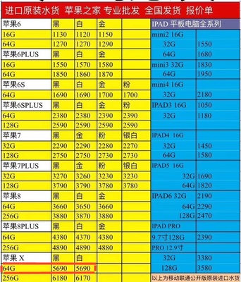 电脑批发报价单
