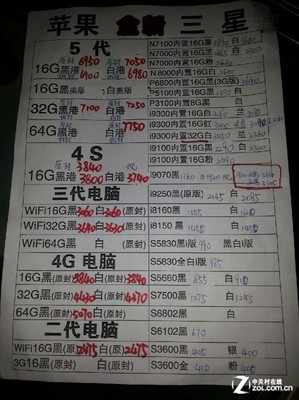 电脑批发报价单