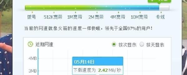 电脑连上网网速很慢