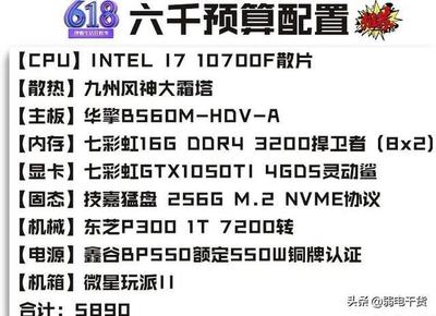 lol组装电脑配置
