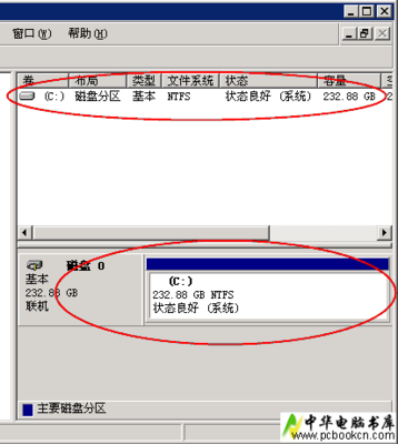 电脑分区不分区