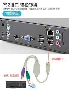 ps2插电脑
