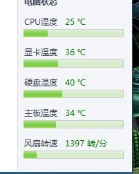电脑显卡温度61度