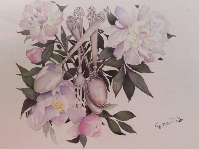 电脑植物绘画师