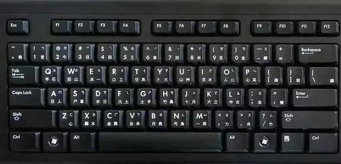 键盘电脑英文字母