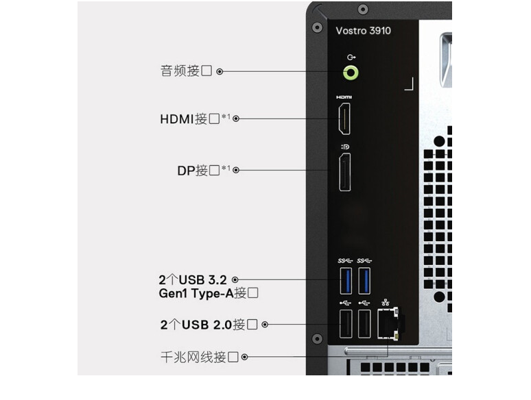 dell电脑dp插口