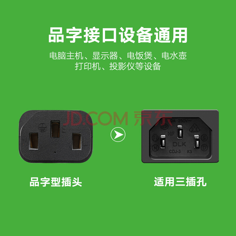 电脑显示屏插头线