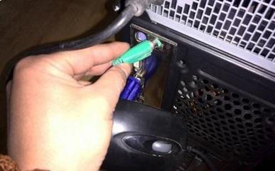 电脑鼠标怎样接线