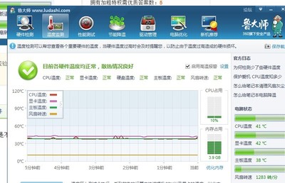 电脑用什么测温度