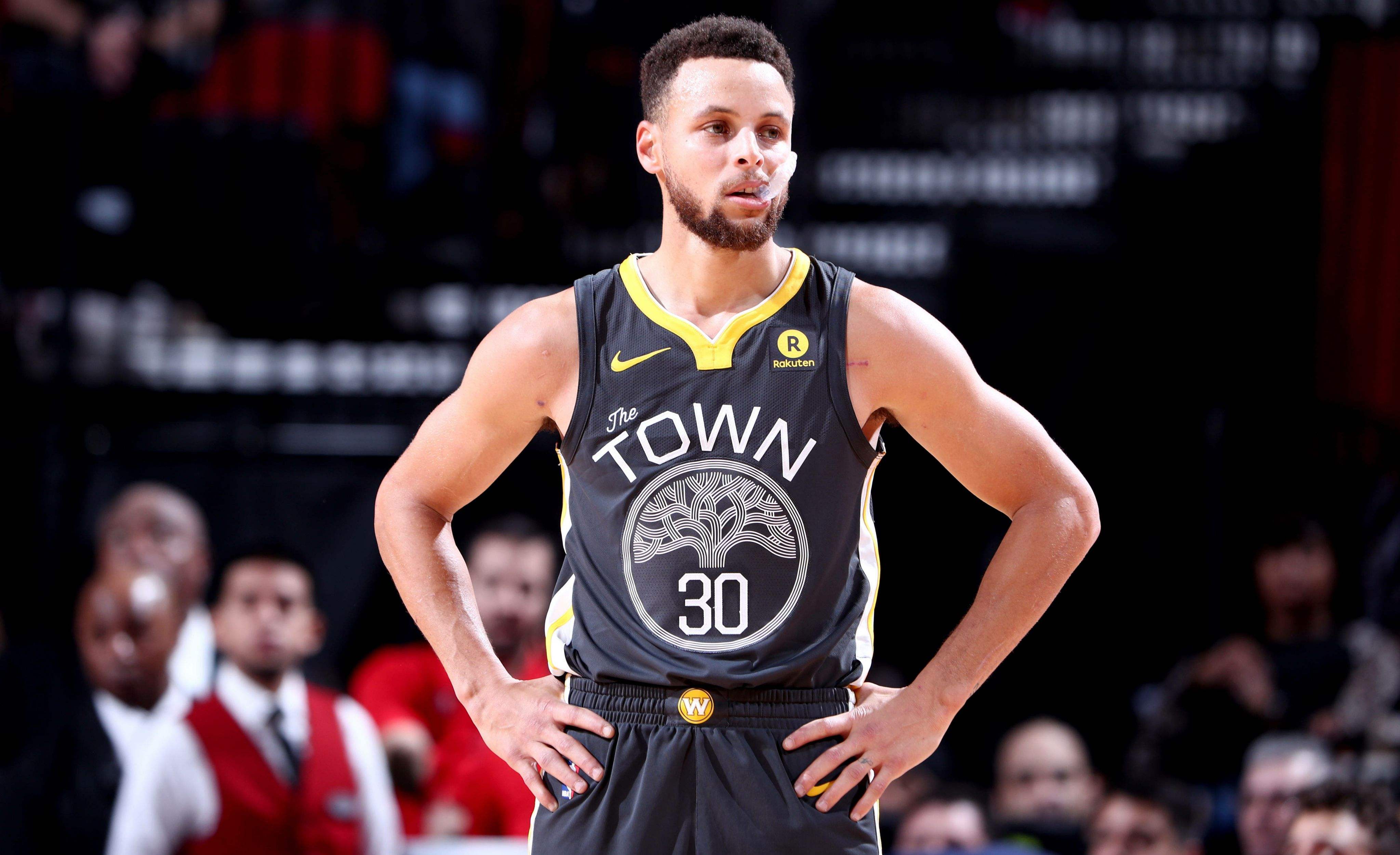 电脑壁纸nba库里
