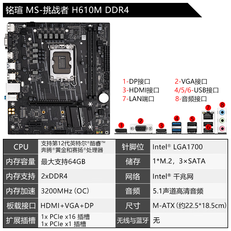 电脑主板名称大全
