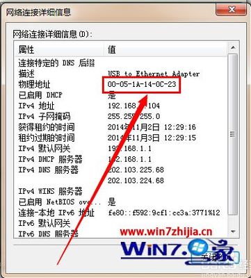 电脑的mac地址