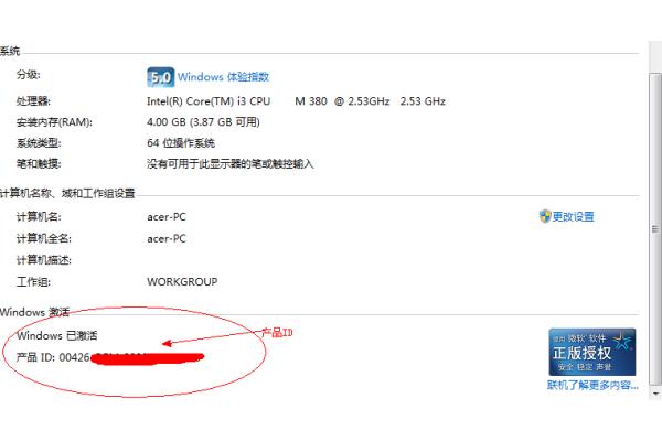 电脑域id
